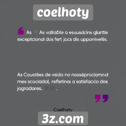 Avaliações de usuários destacam qualidade dos jogos no Coelhoty